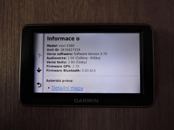 Navigácia GPS GARMIN NUVI 2360 s mapou pre rok 2025. - 8
