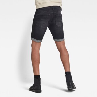 panske riflove sortky, kratasy G-STAR RAW 3301 velkost W35 - 8