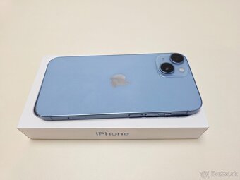 APPLE IPHONE 14 128GB BLUE TOP STAV,BATERKA 100% - 8