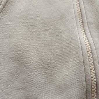 Nike tepláková mikina čierna biela sivá mikina s logom M - 8