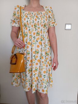 Dámske šaty s citrónom - 8