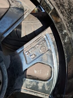 Predám kolesá disky+pneumatiky 215/55R17 98W 98W - 8
