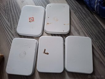 Staré smaltované lekárnické misky - 8