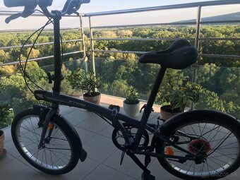 Skladací bicykel TILT 120 sivý - 8