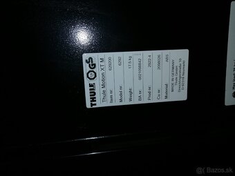 Strešný box Thule Motion XT M Titan - aktuálne do zmazania - 8