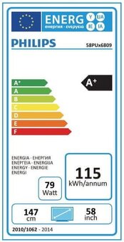 Philips tv 147cm - 8