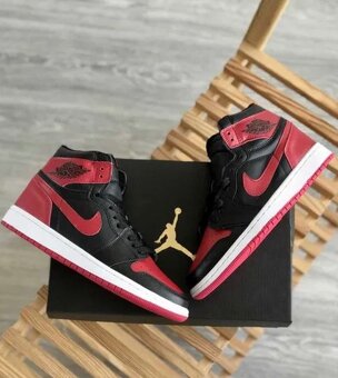 Nike Air Jordan 1 High Red-Black - 8