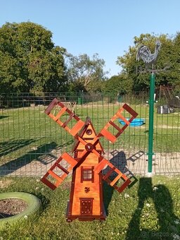 Predám veterný záhradný mlyn - 8