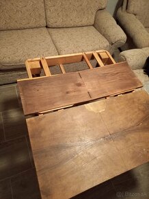 drevený rozkladací stôl - 8