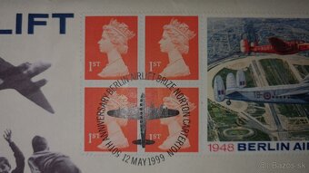1999 Berlin Airlift 50th Anniversary WWII Medal Cover - 8