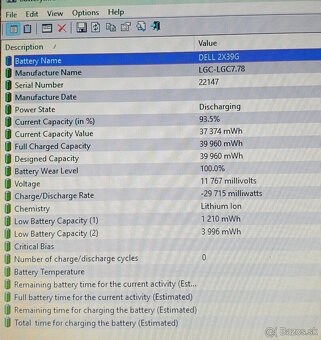 Dell Latitude 7290 i5 8gen Win 11 PRO ultrabook nova baterka - 8