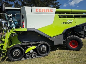 Sklízecí mlátička Claas Lexion 760TT, rok výroby 2015, žací - 8