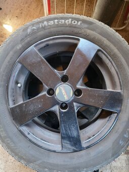 Dezent disky R15 4x100 195/50R15 letné - 8
