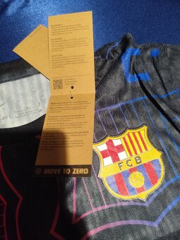Dres Fc Barcelona Čierny Unikátny Zberateľský Hráčsky - 8