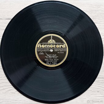 5 šelakových gramodesek z let 1930 – 1932, Československo 2 - 8