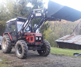 Predam traktor zetor 7245 s celnym nakladacom  TP A ŠPZ - 8