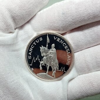 Strieborná medaila Svoboda a Dubček r. 1968 - 8