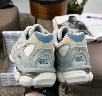ASICS Gel-NYC Light Grey White - 8