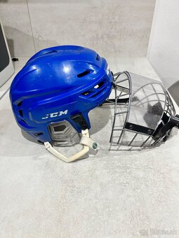✅ CCM RESISTANCE - veľkosť M - BLUE + PLEXI COMBO ✅ - 8