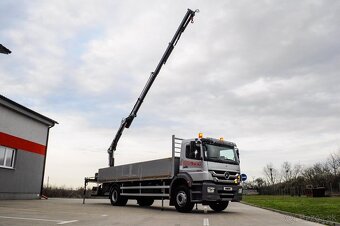 MERCEDES BENZ AXOR 18T VALNÍK + HYDRAULICKÁ RUKA EURO5 - 8