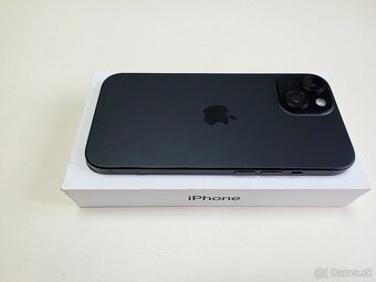 APPLE IPHONE 15 128GB BLACK,ZDRAVIE BATERKY 92% - 8