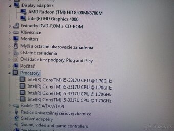 veľký 17"ntb DELL / Intel core i5 /8gb ram / Win 7 - 8