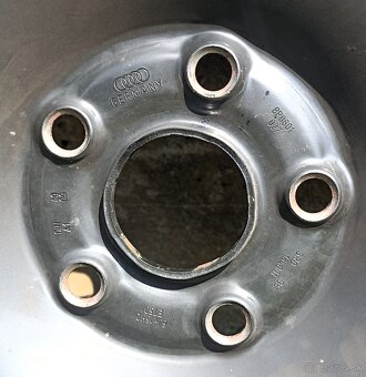 Plechové disky 16" ET50 s pneumatikami - 8