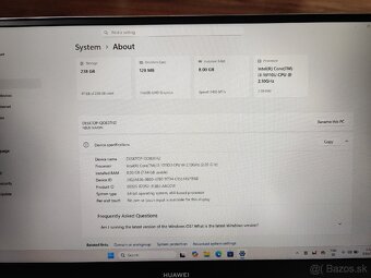 Huawei Matebook D 14 i3-10Th gen, 8/256Gb - 8
