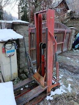Ručný vysokozdvižný paletovaci vozik - 8