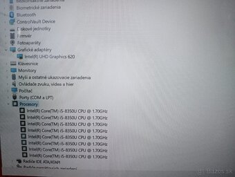 predám Dell latitude 5590 / dotykový displej /16gb ram / ssd - 8