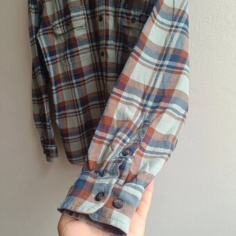 Dickies flanelová košeľa s dlhým rukávom károvaná kockovaná - 8