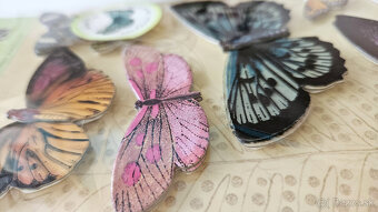 priestorové (3D) nálepky Motýľ, 2 balenia - 8