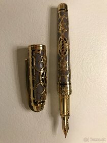 Incestičné Zlaté pero J.T.Dupont - 8