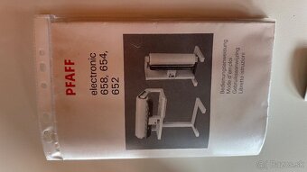 Predam profi mangel Pfaff s naparovanim pradla nemeckej Vyr - 8