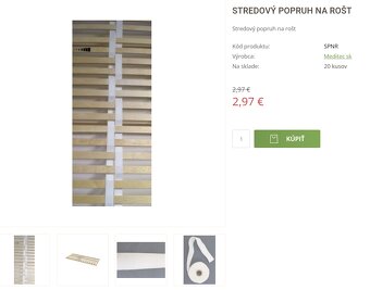 Lamelový rošty 140x200cm - 8