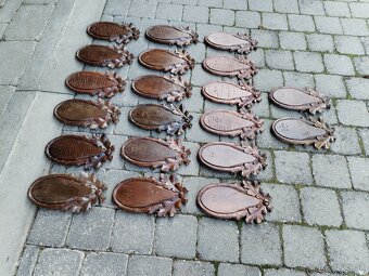 Podložky pod trofeje srncov - 8