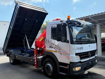 MERCEDES-BENZ ATEGO 1224 SKLÁPAČ TROJSTR. HYDRAULICKÁ RUKA - 8