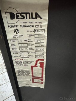 Plynový kotol DESTILA DPL37 - 8