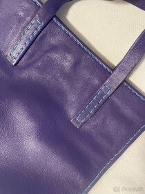 kabelka - taška ľahká kožená - 8