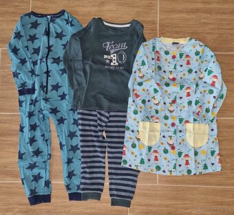 Balík oblečenia veľkosť 116 - 122 - 8