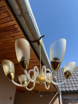 Predam krasny skleneny luster Brusel - 8