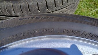 Peugeot elektróny 4x108 letné pneumatiky 195/65 R15 - 8