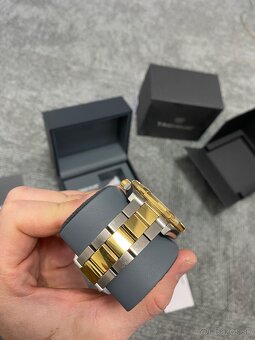 LUXUSNE HODINKY TAG HEUER AQUARACER CALIBRE 5 18kZLATY BEZEL - 8