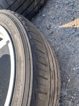 Borbet 5x100 R16 7J ET38 + 215/45R16 letné pneu - 8