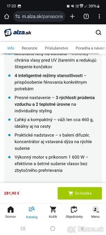 Fén na vlasy Panasonic EAH-NA0J - 8