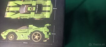 Stavebnica- vesmírna loď, vintage fotoaparát, autíčko - 8