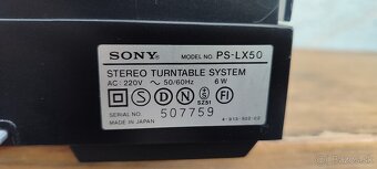Gramofón Sony - 8