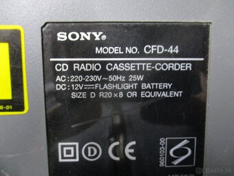 SONY CFD-44 - 8