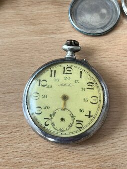 Staré hodinky Swiss Poljot, obal Omega, Ruhla - 8