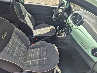 Fiat 500 1.2 benzín AUTOMAT - 8